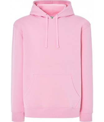 Różowa bluza dresowa męska z kapturem JHK SWRA KNG Pink PK