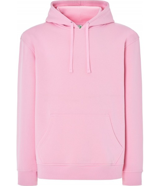 Różowa bluza dresowa męska z kapturem JHK SWRA KNG Pink PK