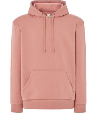 Różowa pudrowa bluza dresowa męska z kapturem JHK SWRA KNG Pink Vintage PV