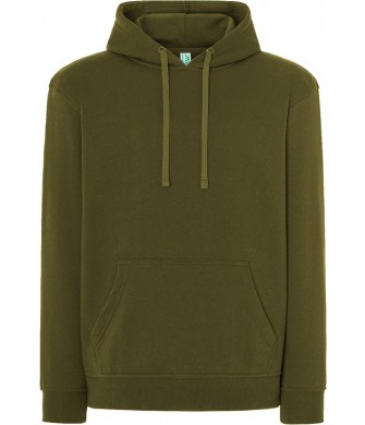 Bluza dresowa męska z kapturem JHK SWRA KNG Khaki KH