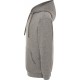 Bluza Dresowa Męska Z Kapturem SWKNG320 Szara Melanżowa