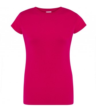 koszulka damska regular bawełna dopasowana lekka wygodna idealna do nadruków i zastosowań sportowych