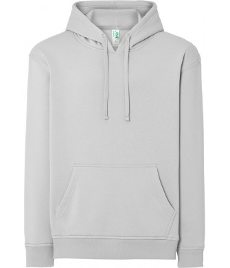 Szara srebrna bluza dresowa męska z kapturem JHK SWRA KNG Silver SL