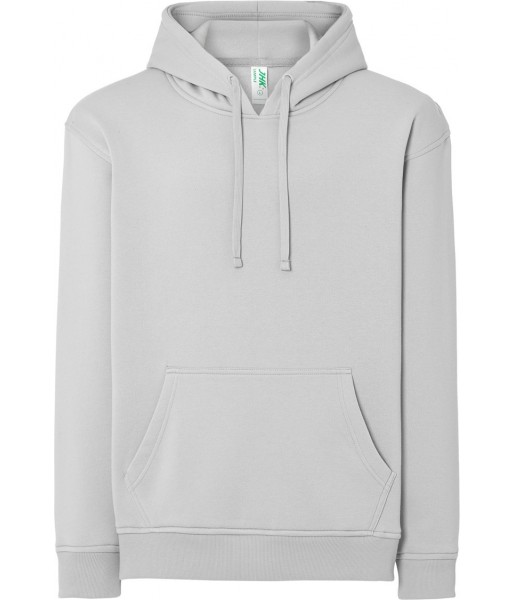 Szara srebrna bluza dresowa męska z kapturem JHK SWRA KNG Silver SL