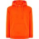 Pomarańczowa neonowa bluza dresowa męska z kapturem JHK SWRA KNG Orange Fluor ORF
