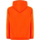 Pomarańczowa neonowa bluza dresowa męska z kapturem JHK SWRA KNG Orange Fluor ORF