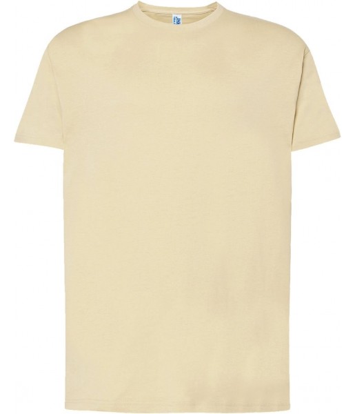 koszulka męska regular bawełna 150g lekka wygodna idealna do nadruków i zastosowań sportowych