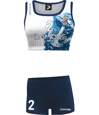 Stroje Plażowe Damskie Coco 9 (Top + Szorty)