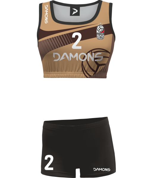 Stroje Plażowe Damskie Coco 4 (Top + Szorty)
