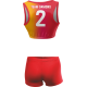Stroje Plażowe Damskie Coco 3 (Top + Szorty)