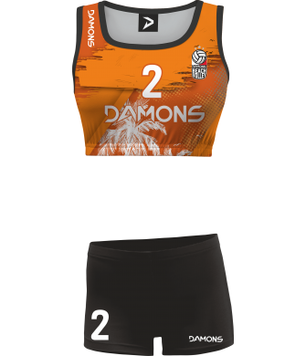 Stroje Plażowe Damskie Coco 1 (Top + Szorty)