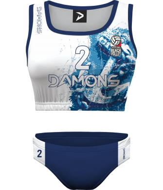 Stroje Plażowe Damskie Coco 9 (Top + Figi)