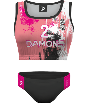 Stroje Plażowe Damskie Coco 8 (Top + Figi)