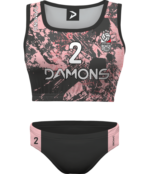 Stroje Plażowe Damskie Coco 6 (Top + Figi)