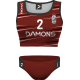 Stroje Plażowe Damskie Coco 5 (Top + Figi)