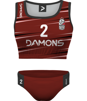 Stroje Plażowe Damskie Coco 5 (Top + Figi)