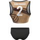 Stroje Plażowe Damskie Coco 4 (Top + Figi)