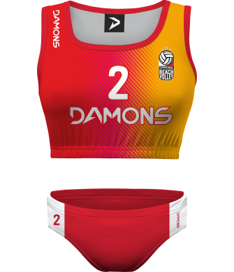 Stroje Plażowe Damskie Coco 3 (Top + Figi)