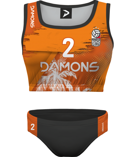 Stroje Plażowe Damskie Coco 1 (Top + Figi)