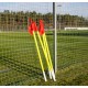 Tyczki Narożnikowe z Flagą Yakima – komplet 4 sztuk, 190 cm, tulejowane
