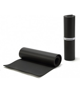 Czarna Mata Treningowa o wymiarach 140x50x0,65 cm – do ćwiczeń fitness i jogi