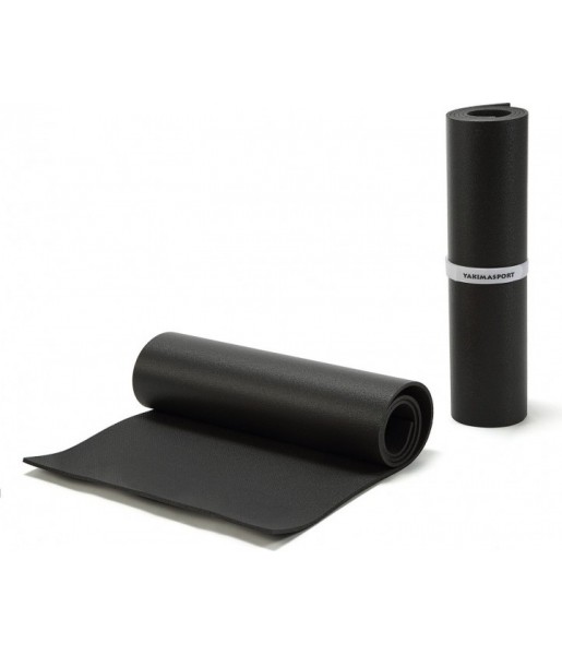 Czarna Mata Treningowa o wymiarach 140x50x0,65 cm – do ćwiczeń fitness i jogi