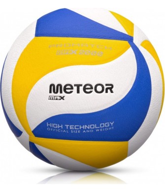 piłka siatkowa meteor max 2000 – miękka i wytrzymała piłka z materiału pu do gry w hali i na boisku zewnętrznym