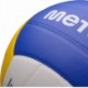 piłka siatkowa plażowa meteor z pvc, miękka i odporna na warunki, idealna do rekreacyjnych gier plażowych i treningów