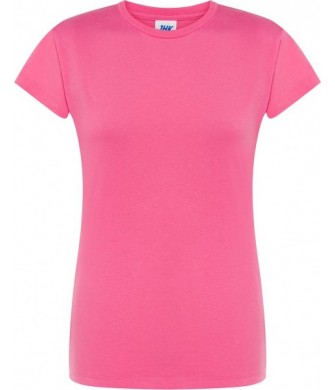 koszulka damska regular bawełna dopasowana lekka wygodna idealna do nadruków i zastosowań sportowych