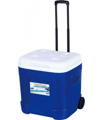 lodówka przenośna 55 l z rączką i kółkami, idealna na trening, mecz i wyjazdy sportowe – hurtownia manom