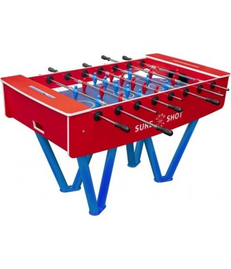 stół piłkarzyki zewnętrzny stal ocynkowana, odporny na pogodę, do parków, szkół i kempingów – hurtownia manom