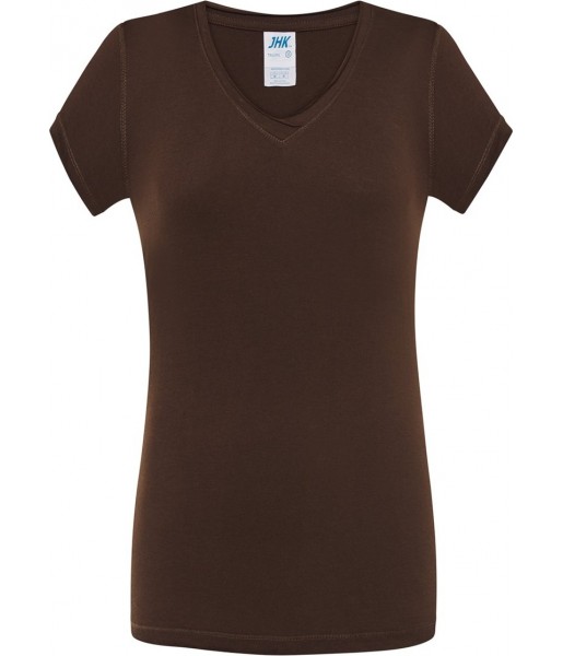 koszulka damska sicilia v-neck 140g lekka modna przewiewna idealna do nadruków i zastosowań sportowych