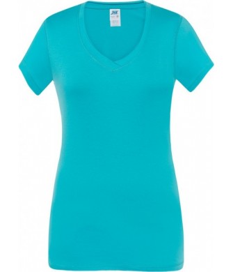 koszulka damska sicilia v-neck 140g lekka modna przewiewna idealna do nadruków i zastosowań sportowych