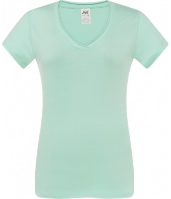 koszulka damska sicilia v-neck 140g lekka modna przewiewna idealna do nadruków i zastosowań sportowych