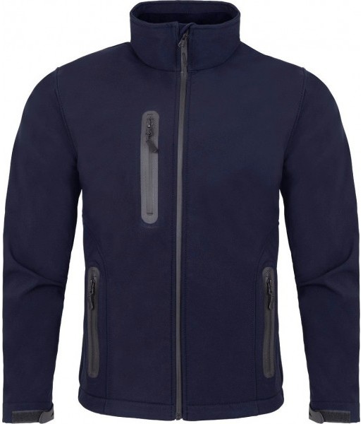 kurtka męska softshell bilack 3-warstwowa membrana tpu wodoodporna oddychająca outdoor manom