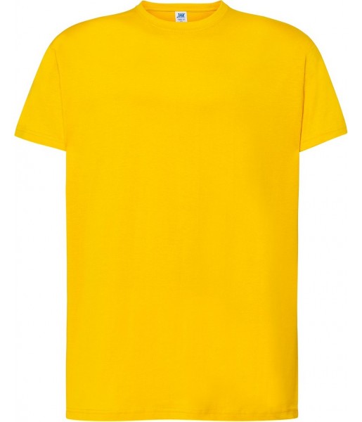 koszulka męska regular bawełna 150g lekka wygodna idealna do nadruków i zastosowań sportowych