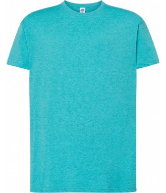 koszulka męska regular bawełna 150g lekka wygodna idealna do nadruków i zastosowań sportowych