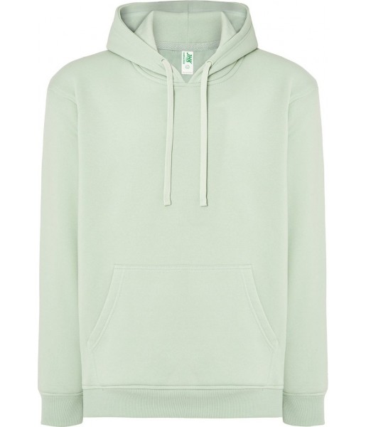 Błękitna lodowa bluza dresowa męska z kapturem JHK SWRA KNG Ice Blue IB