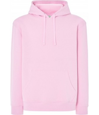 Różowa bluza dresowa męska z kapturem JHK SWRA KNG Mauve Light ML