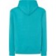 Bluza dresowa męska z kapturem JHK SWRA KNG turkusowa akwamarynowa AQM