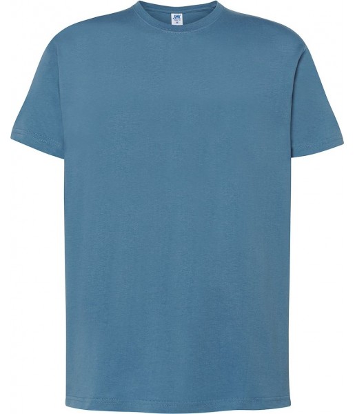 koszulka męska regular bawełna 150g lekka wygodna idealna do nadruków i zastosowań sportowych