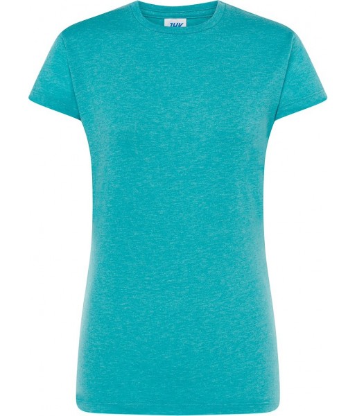 koszulka damska regular bawełna dopasowana lekka wygodna idealna do nadruków i zastosowań sportowych