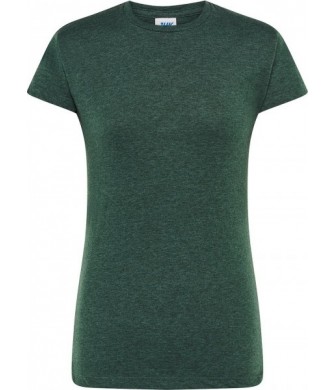 koszulka damska regular bawełna dopasowana lekka wygodna idealna do nadruków i zastosowań sportowych