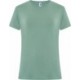 koszulka damska regular bawełna dopasowana lekka wygodna idealna do nadruków i zastosowań sportowych