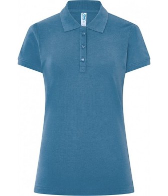 koszulka polo damska regular bawełna 200g elegancka do pracy i na co dzień