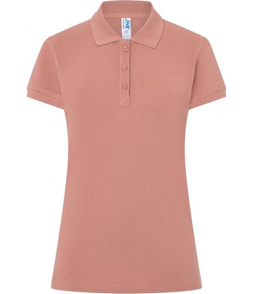 koszulka polo damska regular bawełna 200g elegancka do pracy i na co dzień