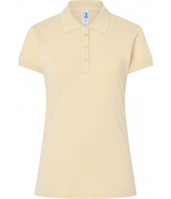 koszulka polo damska regular bawełna 200g elegancka do pracy i na co dzień