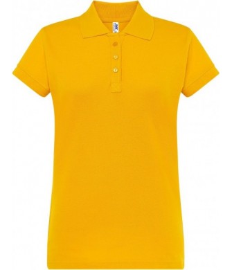 koszulka polo damska regular bawełna 200g elegancka do pracy i na co dzień