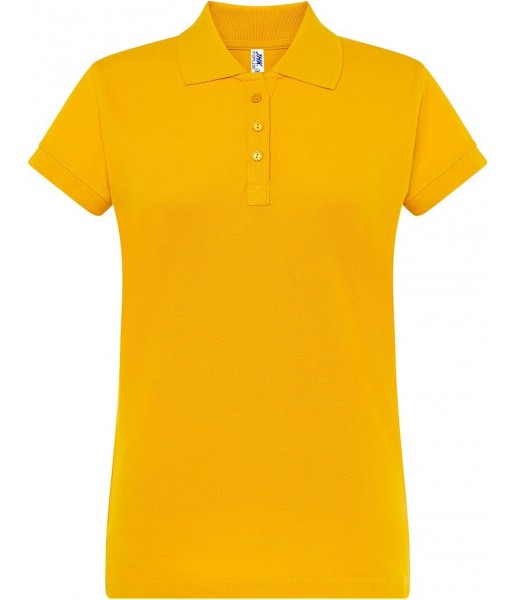 koszulka polo damska regular bawełna 200g elegancka do pracy i na co dzień