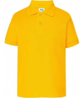 koszulka dziecięca polo bawełna 200g oddychająca do szkoły i na wf